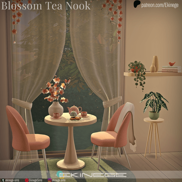 Галерея мода Набор для столовой Blossom Tea Nook+ #3